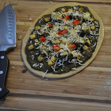 Palak Paneer Pizza