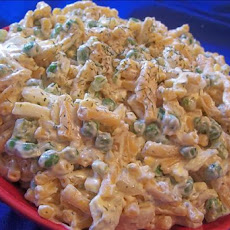 Macaroni and Cheese Pea Salad