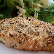 Easy Really Quick Parmesan-Garlic Chicken (Or Fish)