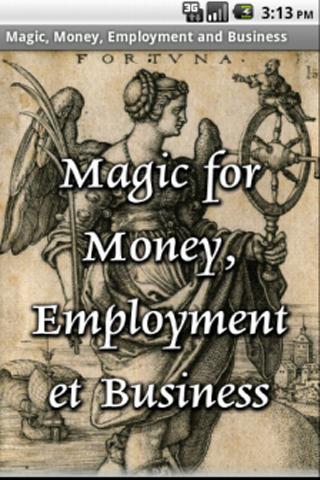 Magic Money Employment Busines
