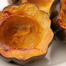 Maple Syrup Baked Acorn Squash