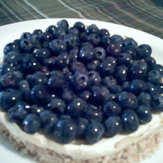 Blueberry Tofu Cheesecake