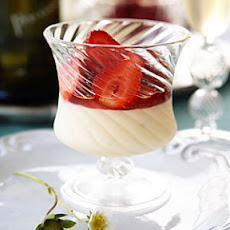 Panna Cotta al Mascarpone con Fragole