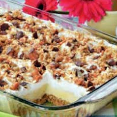 Candy Bar Freezer Dessert