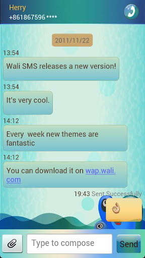 Wali SMS Theme: Ocean Spirits