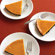 Chocolate-Pumpkin Tart