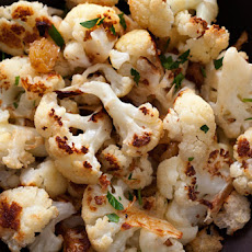Roasted Cauliflower with Crispy Breadcrumbs and Golden Raisins Recipe