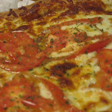 Tomato White Pizza