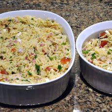 Chicken Feta and Orzo Salad