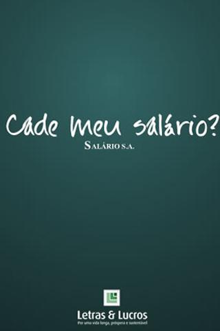 Cadê meu salário