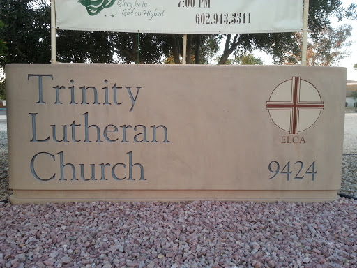 Trinity Lutheran Church Marquee