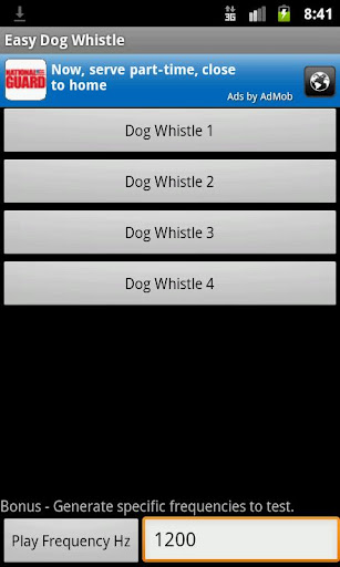 Easy Dog Whistle