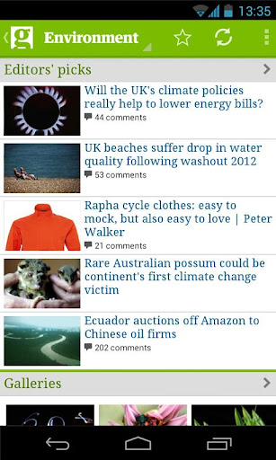 the-guardian for android screenshot