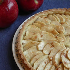 Apple Tart With Raspberry Glaze