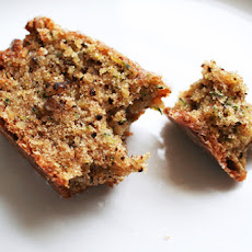 Zucchini-Olive Oil Cake with Lemon Crunch Glaze