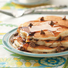 Banana Chip Pancakes Recipe
