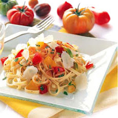 Tricolor Tomato Fettuccine