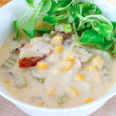 Ham, Corn and Potato Chowder
