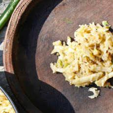 Cabbage and Fennel Indian Style Slaw