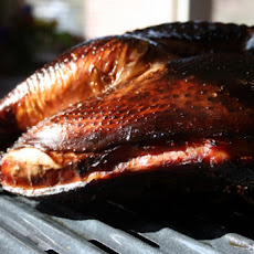 Smoked Turkey Basted With Cascabel Paste Oil