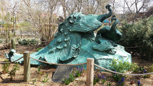 The Bronze Peacock Statue
