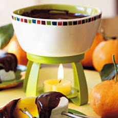 Chocolate and Coconut Cream Fondue