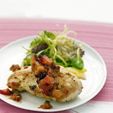 Chicken with Plum Chutney
