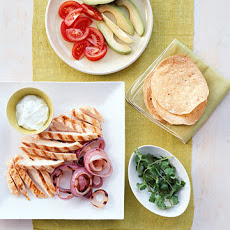 Grilled Chicken Tostadas