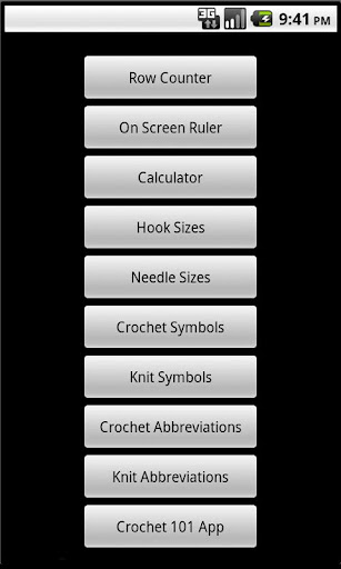 Knit Crochet Tools