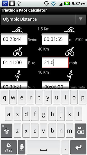 【免費健康App】Triathlon Pace Calculator-APP點子