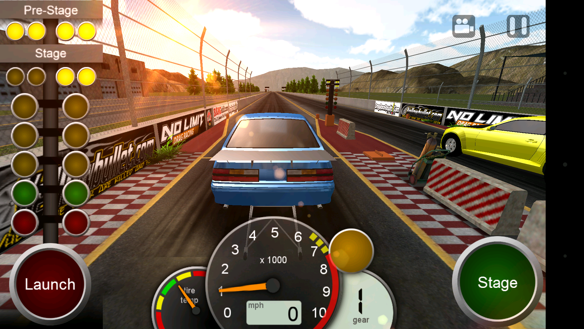 Android application No Limit Drag Racing screenshort