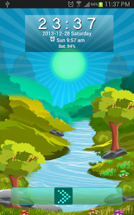 How to install Live Waterfall Theme Go Locker lastet apk for bluestacks