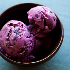 Blueberry Frozen Yogurt