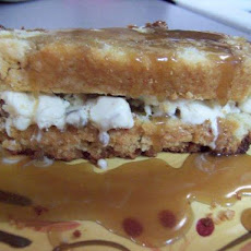 Praline Ice Cream Cake Sandwiches