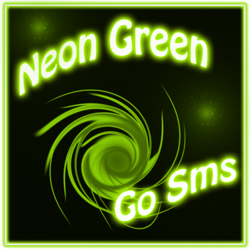 Neon Green Style Go Sms LOGO-APP點子