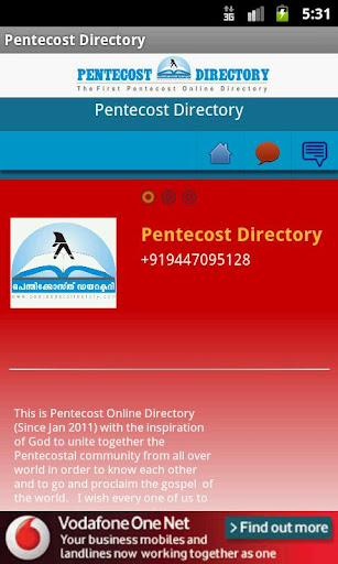 Pentecost Directory