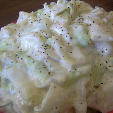 Creamed Cabbage- Norwegian Style