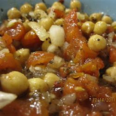 Garbanzo Bean Tomato Salad