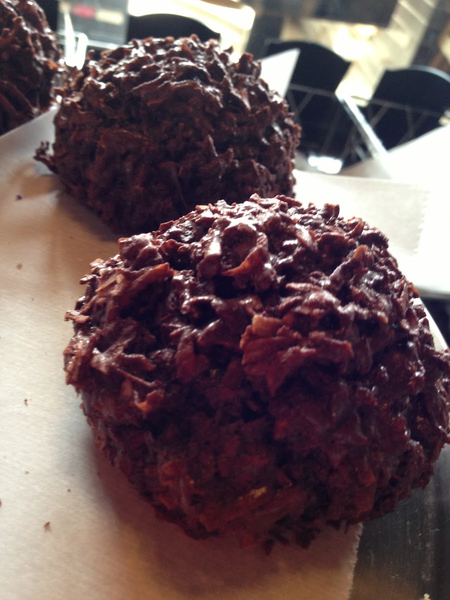 Gluten Free Cookies from the Starky's Bakery Downtown Bozeman everyday...chocolate coconut macaroons