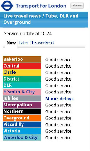 Simple Tube Map