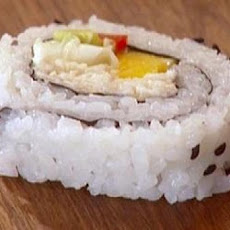 Crab, Avocado, & Mango Sushi Roll