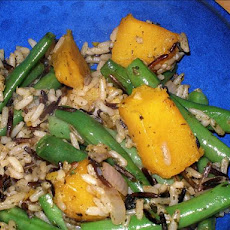 Sweet & Savory Butternut Squash and Wild Rice Sauté