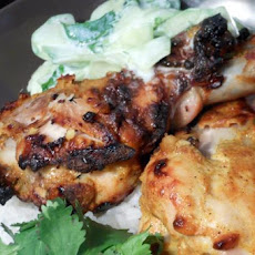 Indian-Inspired Chicken With Raita