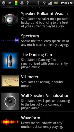 Speaker Polkadot Visualization