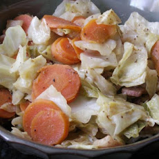 Braised Cabbage and Carrots