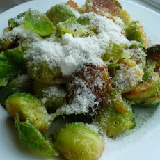 Cheesy Brussels Sprouts