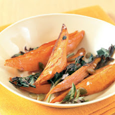 Garlic and Oregano Sweet Potato Wedges