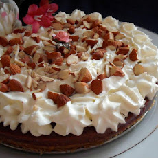 Chocolate & Hazelnut Muhallabieh - Middle Eastern Cream Tart