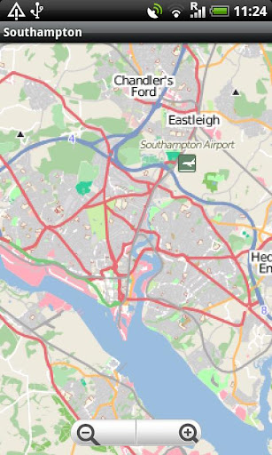 Southampton Portsmouth Map