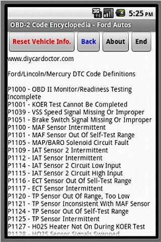 【免費交通運輸App】OBD-2 Code Encyclopedia-APP點子